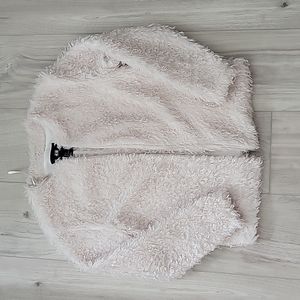 H&M fake fur light jacket